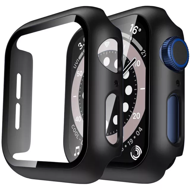 Case für Apple Watch Series 1-8 SE 38-49mm | Schutzhülle Bumper | 360-Grad Cover 10