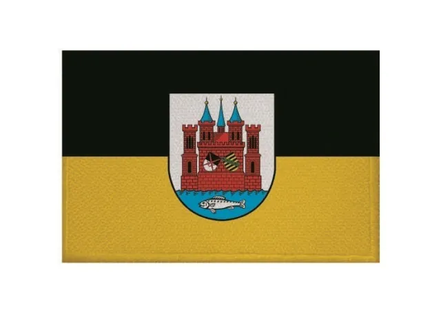 Aufnäher Wittenberg Fahne Flagge Aufbügler Patch 9 x 6 cm