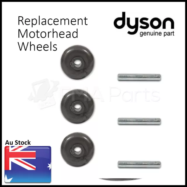 Genuine Dyson Wheels for Motorhead Roller Axle DC59 V6 V7 V8 V10 V11 Stick DC58