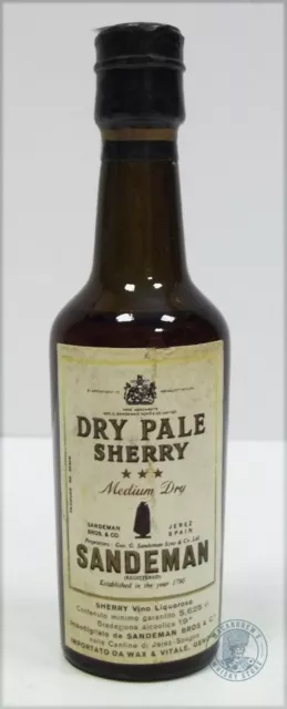 Miniature Dry Pale Sherry SANDEMAN