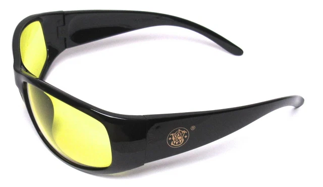 SMITH & WESSON Elite Safety Eyewear Glasses 21305 Amber Anti-Fog Lens >NEW< 3