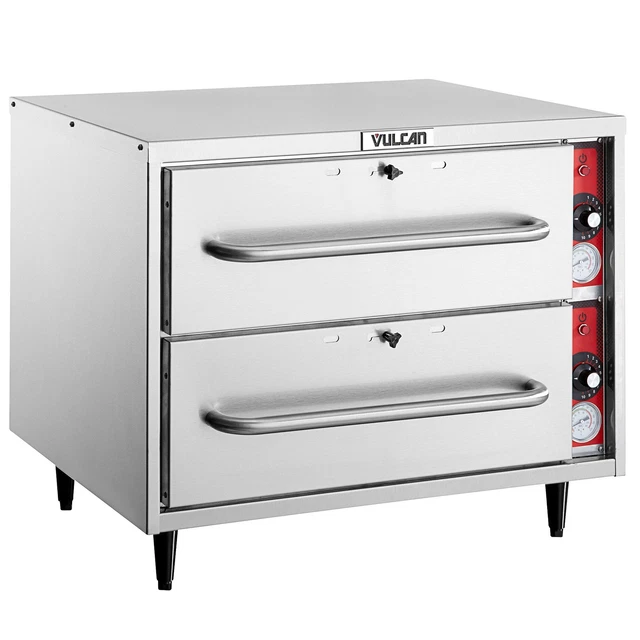 Vulcan Freestanding Two Drawer Warmer - 120V, 950W Vulcan Freestanding Two Drawer Warmer - 120V, 950W