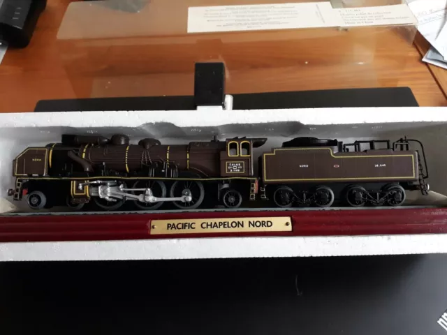 Modelleisenbahn Dampflokmodell Pacific Chapelon Nord Standmodell NEU OVP