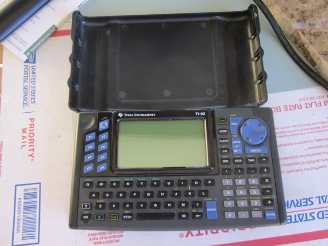 Texas Instruments TI-92 Graphing Calculator with cover - FREE SHIPPING