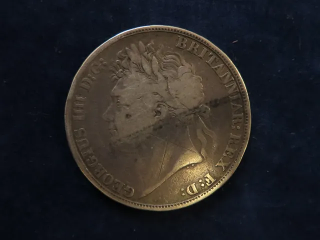 GB George IV Silver Crown 1822