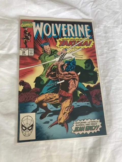 Wolverine #24 Marvel rare Comic book inherited old collection vintage books HTF