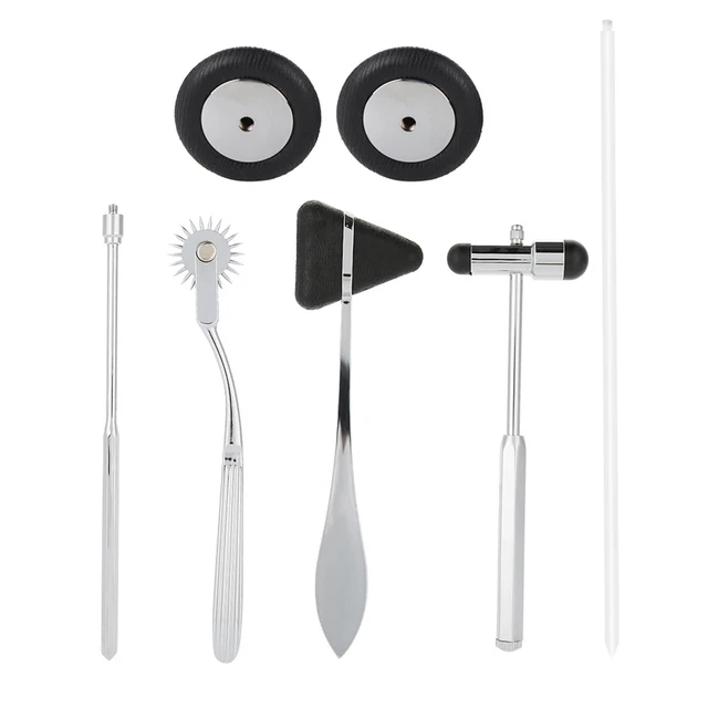 Medical Neurological Hammer Muscle Reflex Hammer Health Care Percussor Kit CHU