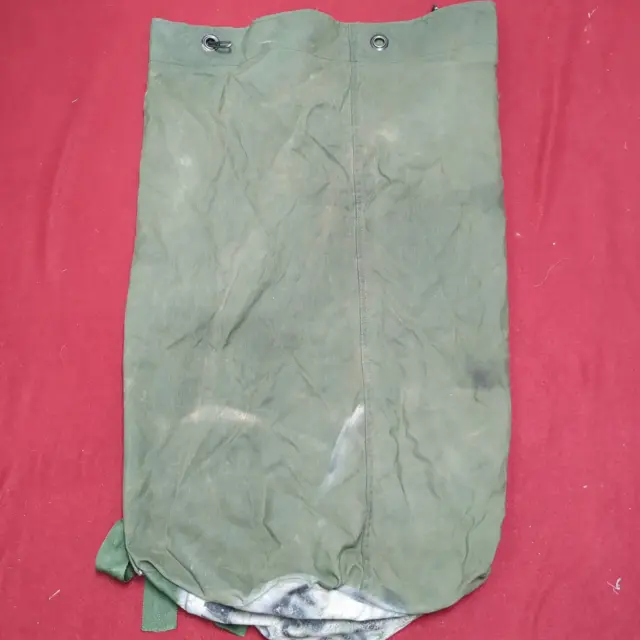 US Military Issue Locking Top Load Nylon Carrying Seabag w Straps Duffle (dfl34)