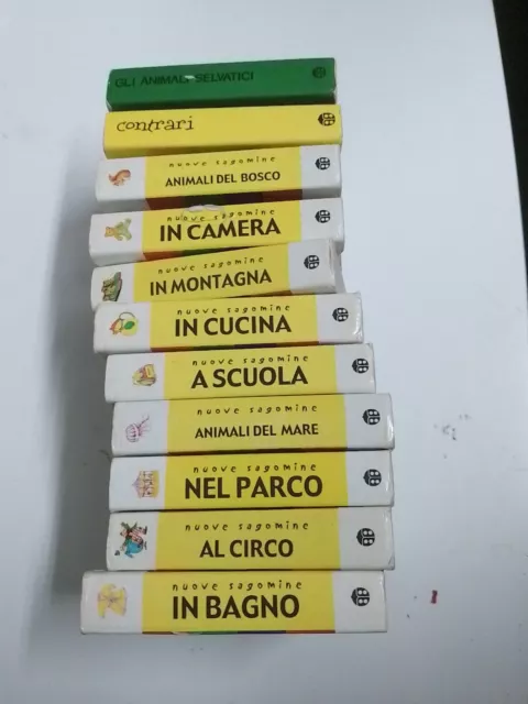 Lotto Nuove Sagomine La Coccinella - 11 Librotti