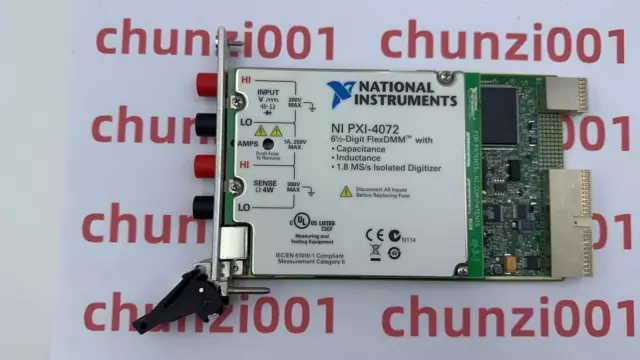National Instruments I/O Module - NI PXI-4072 w/Warranty