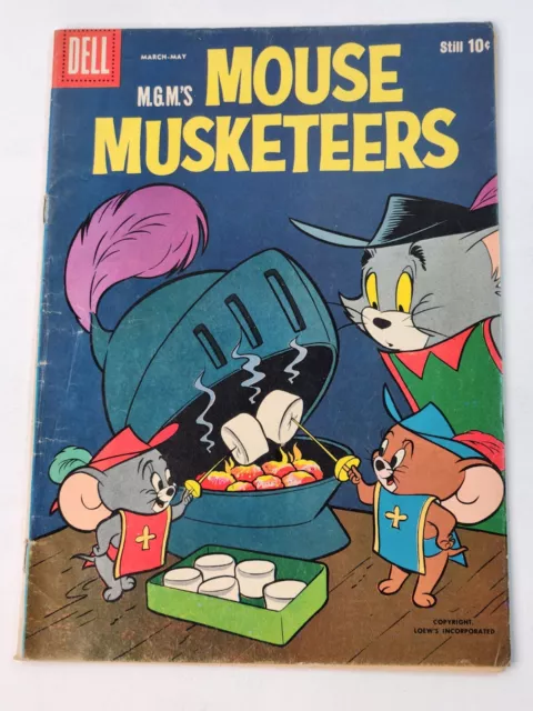 MGM's Mouse Musketeers 17 Dell Comics Silver Age 1959