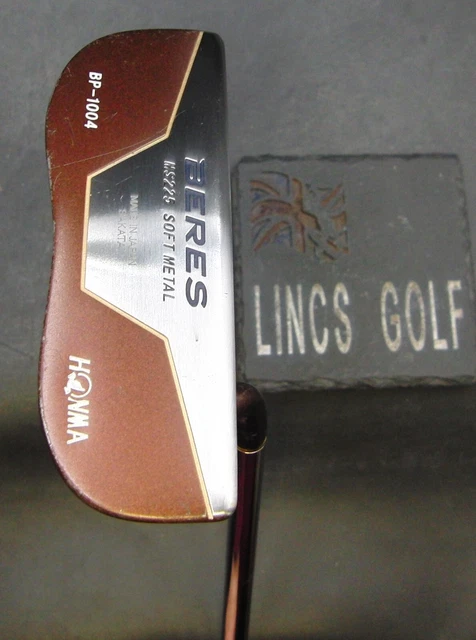 Honma Beres BP-1004 Putter 87cm Playing Length Steel Shaft Honma Grip Honma Beres BP-1004 Putter 87cm Playing Length Steel Shaft Honma Grip