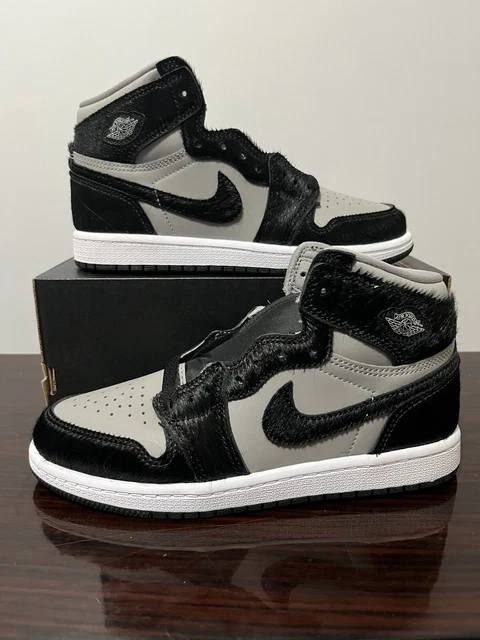 Nike Jordan 1 Retro High OG Twist 2.0 Medium Grey PS Size 2Y FB1312-001 Kids