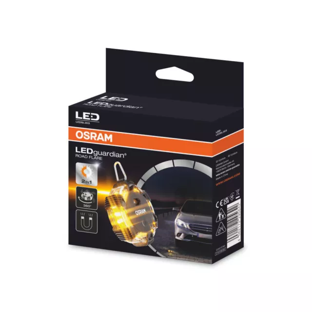 Osram LEDguardian Road Flare LED Warnleuchte orange 2