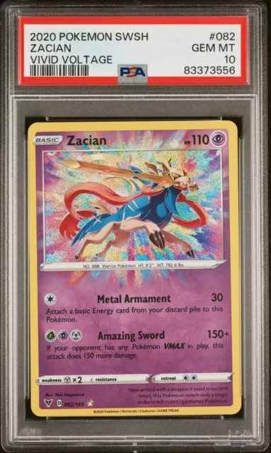 Pokemon Card Japanese - Zacian V-UNION 4 card set 009-012/013 SP5 - HOLO  MINT