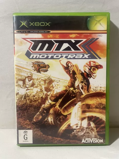 PS2 MTX Mototrax Motorcycle Racing Sony Playstation 2 CD Video Game