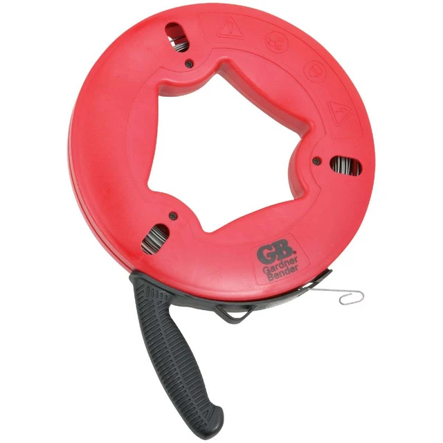 Gardner Bender UpperHand 1/8 In. W. x 125 Ft. L. Steel Fish Tape FTS-125R
