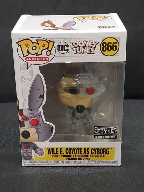 Funko POP! Animation Looney Tunes Wile E. Coyote as Cyborg #866 Vinyl Figure