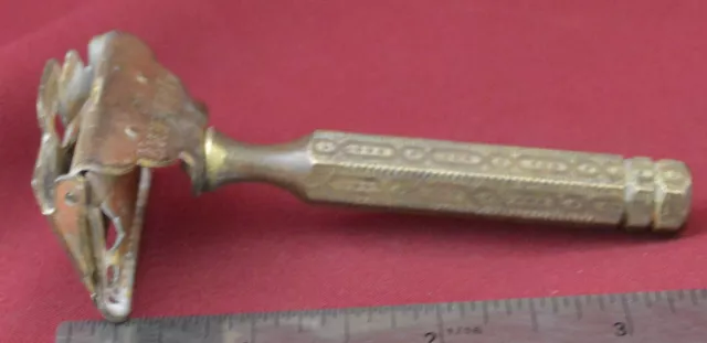 Vintage Ever Ready Brass Razor