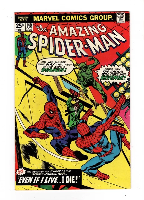 Amazing Spider-man #149, VF 8.0, Jackal, 1st Ben Reilly, Clone Saga Finale!