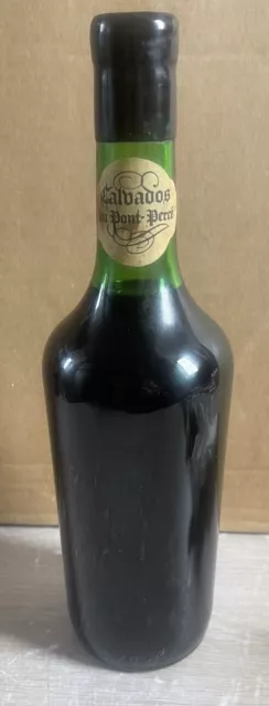 Ancienne Bouteille de Calvados du Pont-Percé - 70 Cl