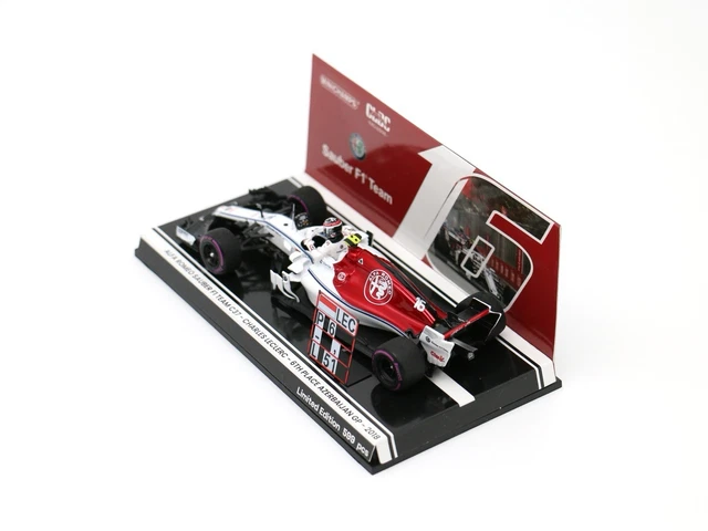 Sauber C37-Ferrari C.Leclerc Azerbaijan GP 2018 1:18 Spark (Neu und originalverpackt) in Bühl b
