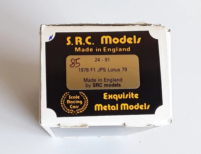 Kit Maquette F1 à Monter - JPS Lotus 72D - Échelle 1/43 - SRC