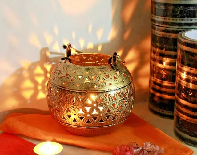 Wrought & Cast Iron Candle Holder Lamp Lantern Wall Hanger Hook Home Decor Gift