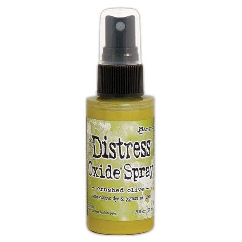 (131,58 EUR/l) Tim Holtz, spray óxido de socorro Ranger, aceituna triturada