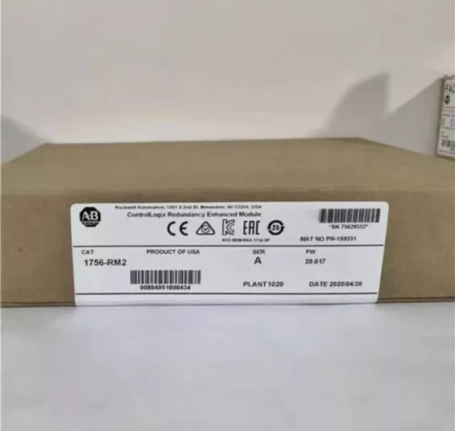 Allen Bradley 1756-RM2 /A ControlLogix Redundancy Module Factory Sealed