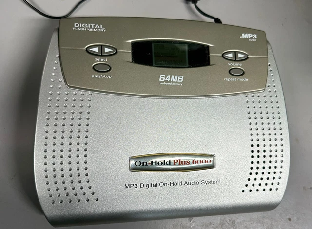 On-Hold Plus 6000 MP3 Digital On-Hold Audio System