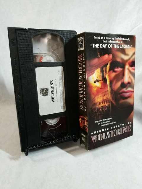 WOLVERINE (AKA CODE Name: Wolverine VHS, 2001) Antonio Sabato Jr ...