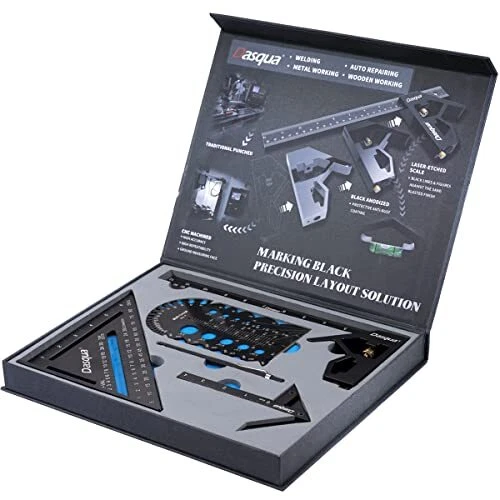 5pc Marking Black Precision Layout Solution, 2805-1406