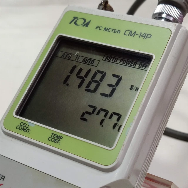 TOA CMP-14A ELECTRONIC Conductivity Meter. Made in Japan EUR 160,87 ...