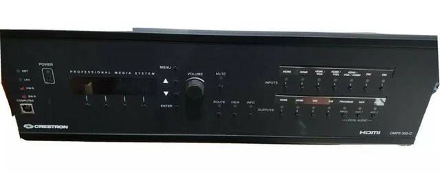 Crestron DMPS-300-C Digital Media Presentation System 300 Conference HdBaseT 4x4
