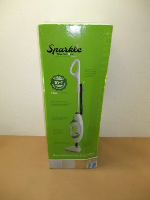 New Domaine Sparkle 10-in-1 Disinfecting Steam Mop Accessories Included New Domaine Sparkle 10-in-1 Disinfecting Steam Mop Accessories Included