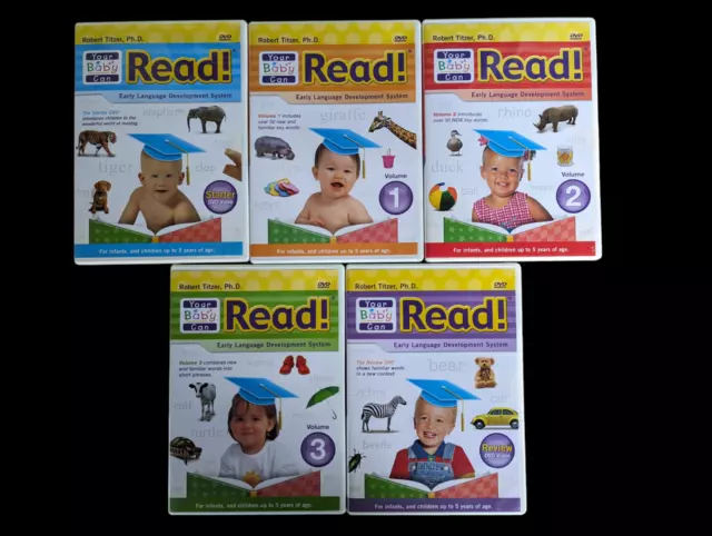 Your Baby Can Read Early Language Development System - 5 DVD Set!