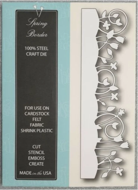 Memory Box Die 98115 Spring Border