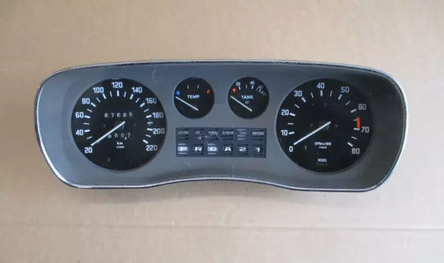 BMW E3 Kombiinstrument Tacho Tachometer 220km/h Drehzahlmesser VDO / speedometer