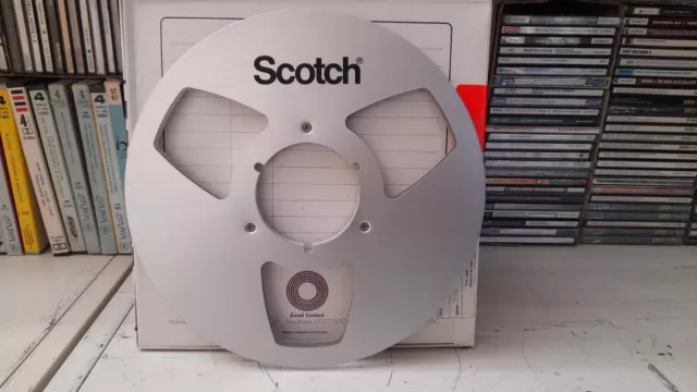 Reel To Reel Tape  SCOTCH DA 27 CM. IN ALLUMINIO PER REGISTRAZIONI PROFESSIONALI