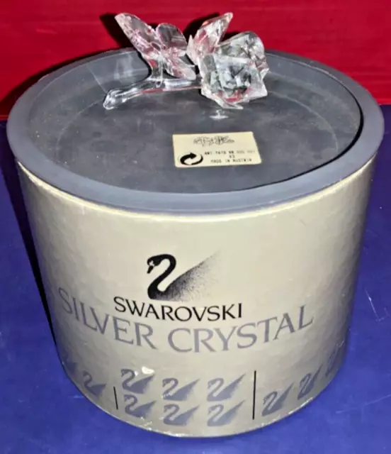 Swarovski Crystal Rose Art. 7478 NR 000 001 w/ Box