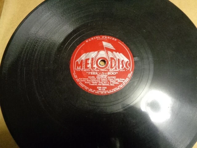 MELODISC Jazz 78 1945/KARL GEORGE OCTET/E!