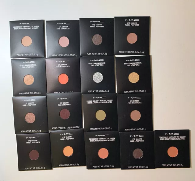 MAC Eye Shadow Pro Palette Refill CHOOSE YOUR SHADE 100% Authentic NIB