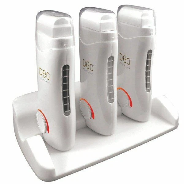 Deo Triple Handgehalten Roller Wachs Kartusche Heizung Mit Streifen Basis - 100g