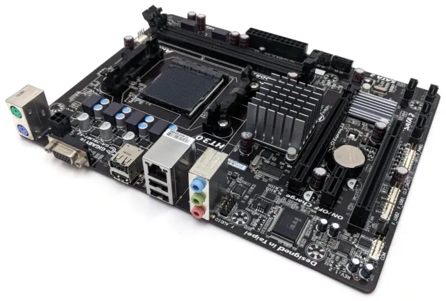 GIGABYTE GA-78LMT-S2 Rev. 1.2 AMD Socket AM3+ MicroATX DDR3 Desktop Motherboard