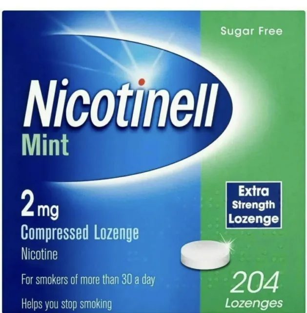 Nicotinell Mint 2mg Losanga 204 Losanghe 2mg CONSEGNA 1A CLASSE. 12/24