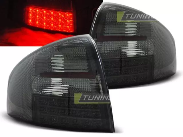 Paire de feux arrière Audi A6 C5 berline 97-04 LED Fume