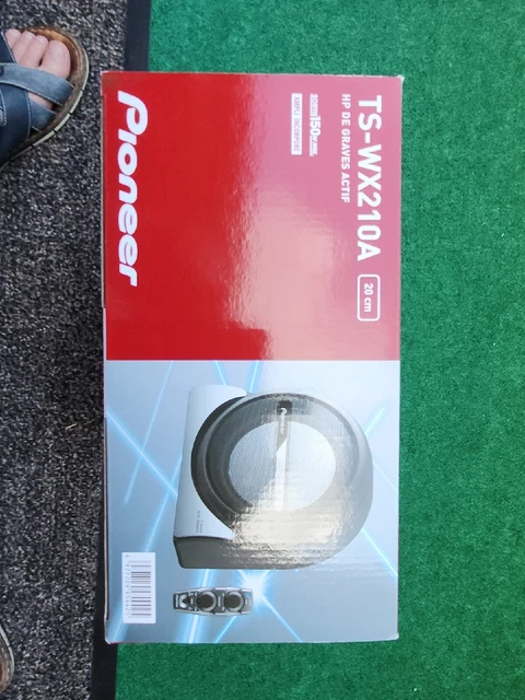 Pioneer TS-WX210A Platzsparender Aktiv Subwoofer Neu Ovp