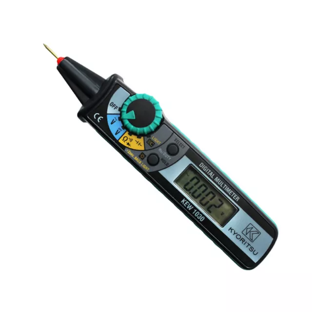 Kyoritsu 1030 KEW 1030 LCD Backlight Smart Digital Multimeter Ohm AC/DC 600V