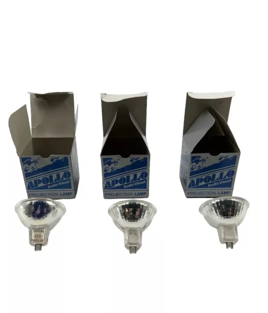 Lot of 3 Apollo Projection Lamp Blub ELH 120v 300w